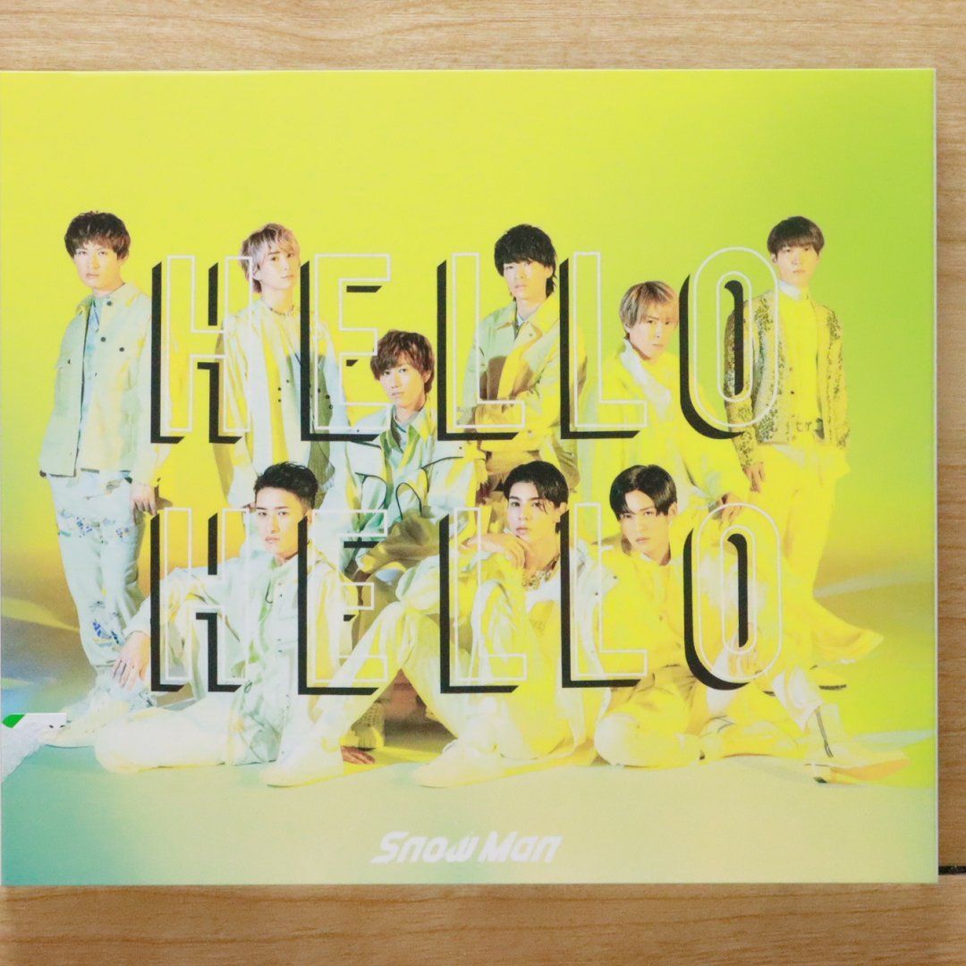 国内盤CD☆スノーマン/Snow Man□ HELLO HELLO (CD+DVD