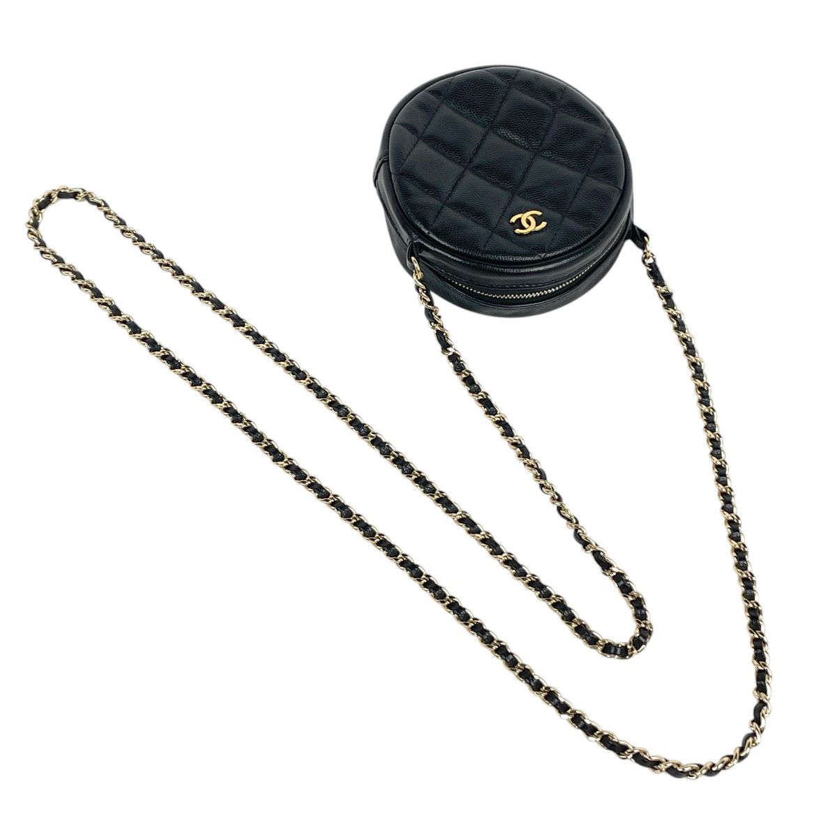 シャネル CHANEL ココマーク ラウンド チェーン ショルダー