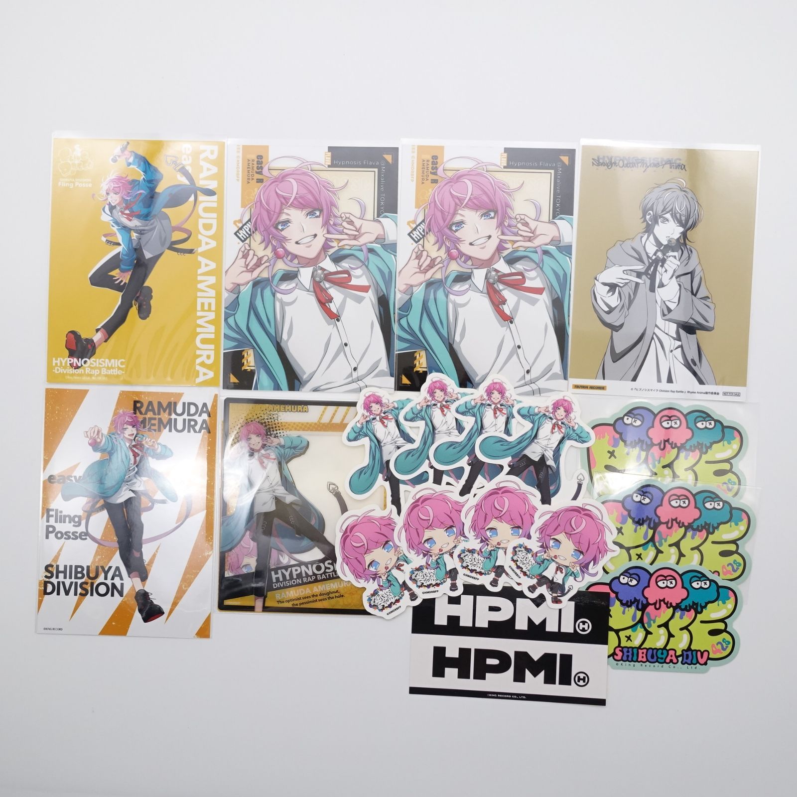 ヒプノシスマイク 飴村乱数 ブロマイド ステッカー Hypnosis Flava