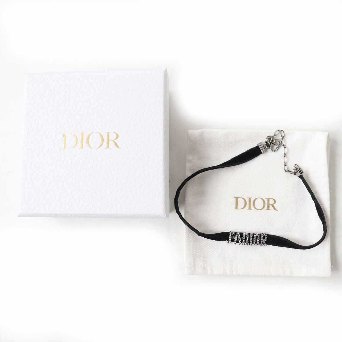 極美品△クリスチャンディオール JADIOR Choker ジャディオール