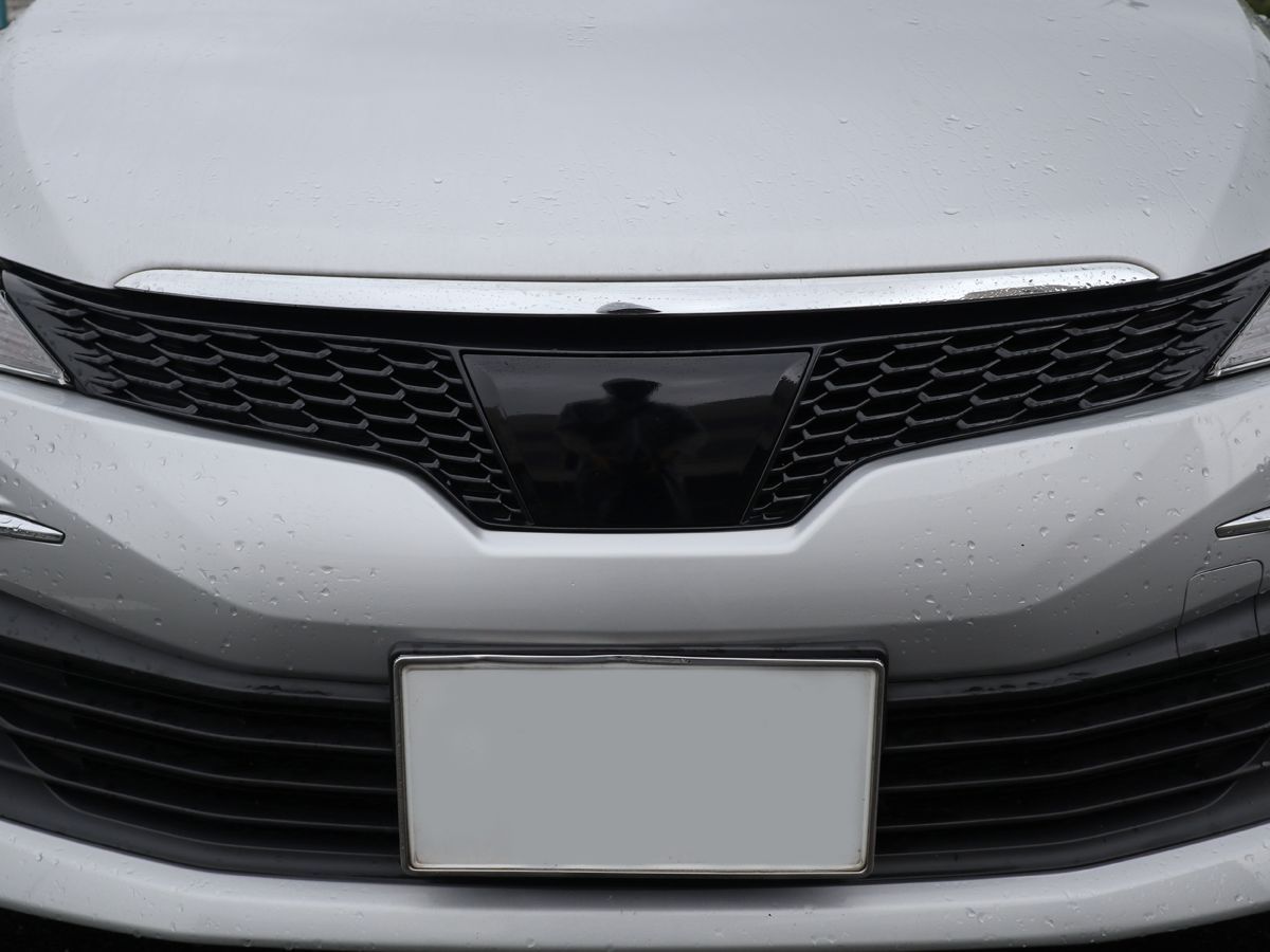 Tint+カット済エンブレム スモークフィルム(ブラックスモーク 5％)130マークX GRX130/GRX133/GRX135 後期