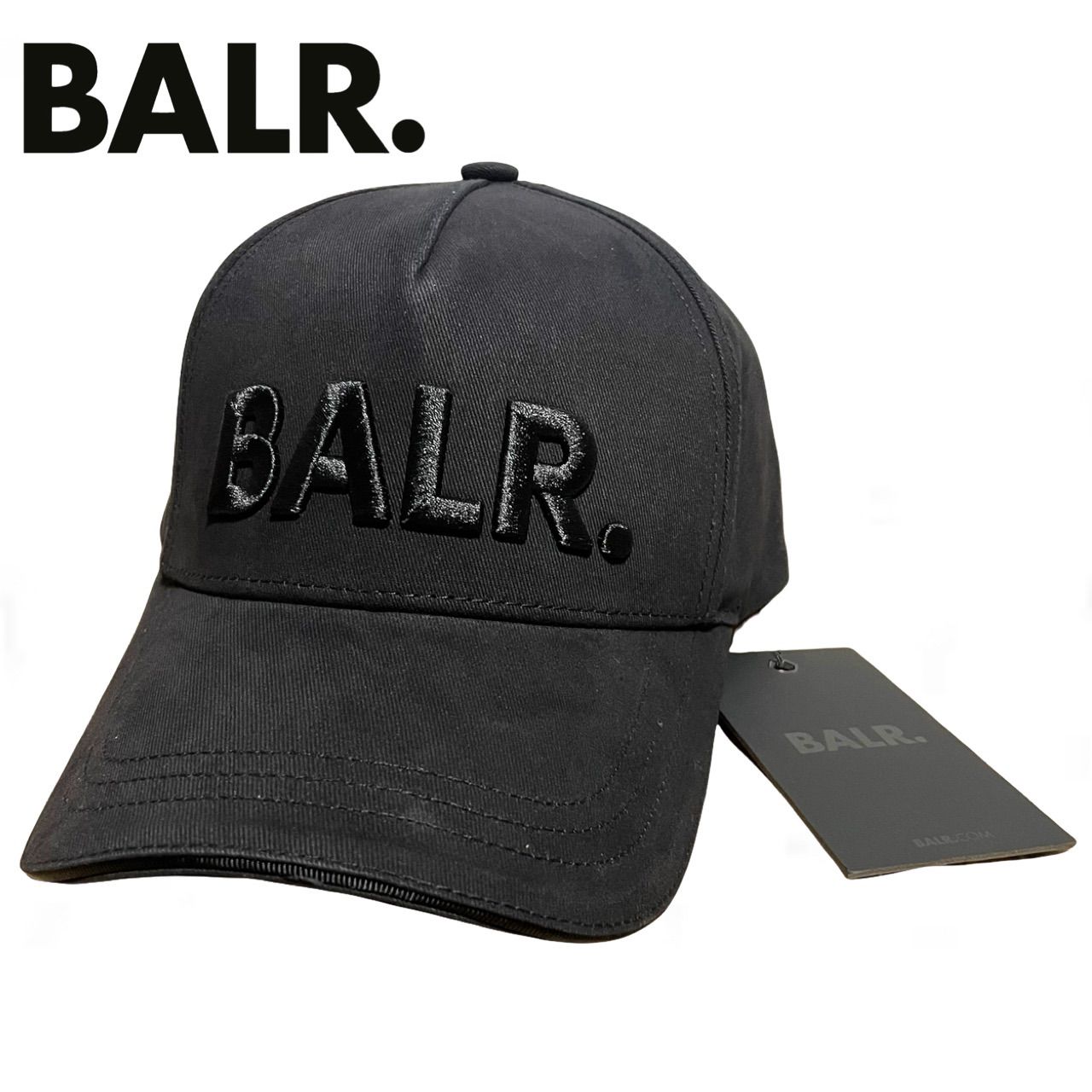 人気 BALR. クラシックナイロンキャップ balr ダークグリーン 新品正規