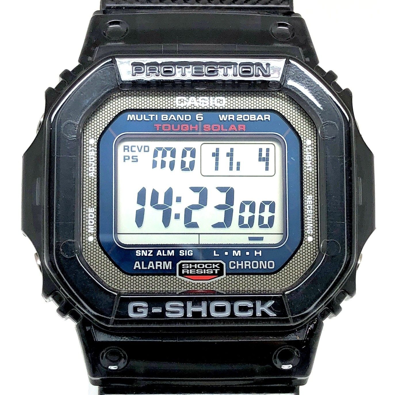 G-SHOCK ジーショック GW-S5600-1 RMシリーズ 電波ソーラー カーボンファイバー ブラックスケルトンベゼル 2010年6月発売 -  メルカリ