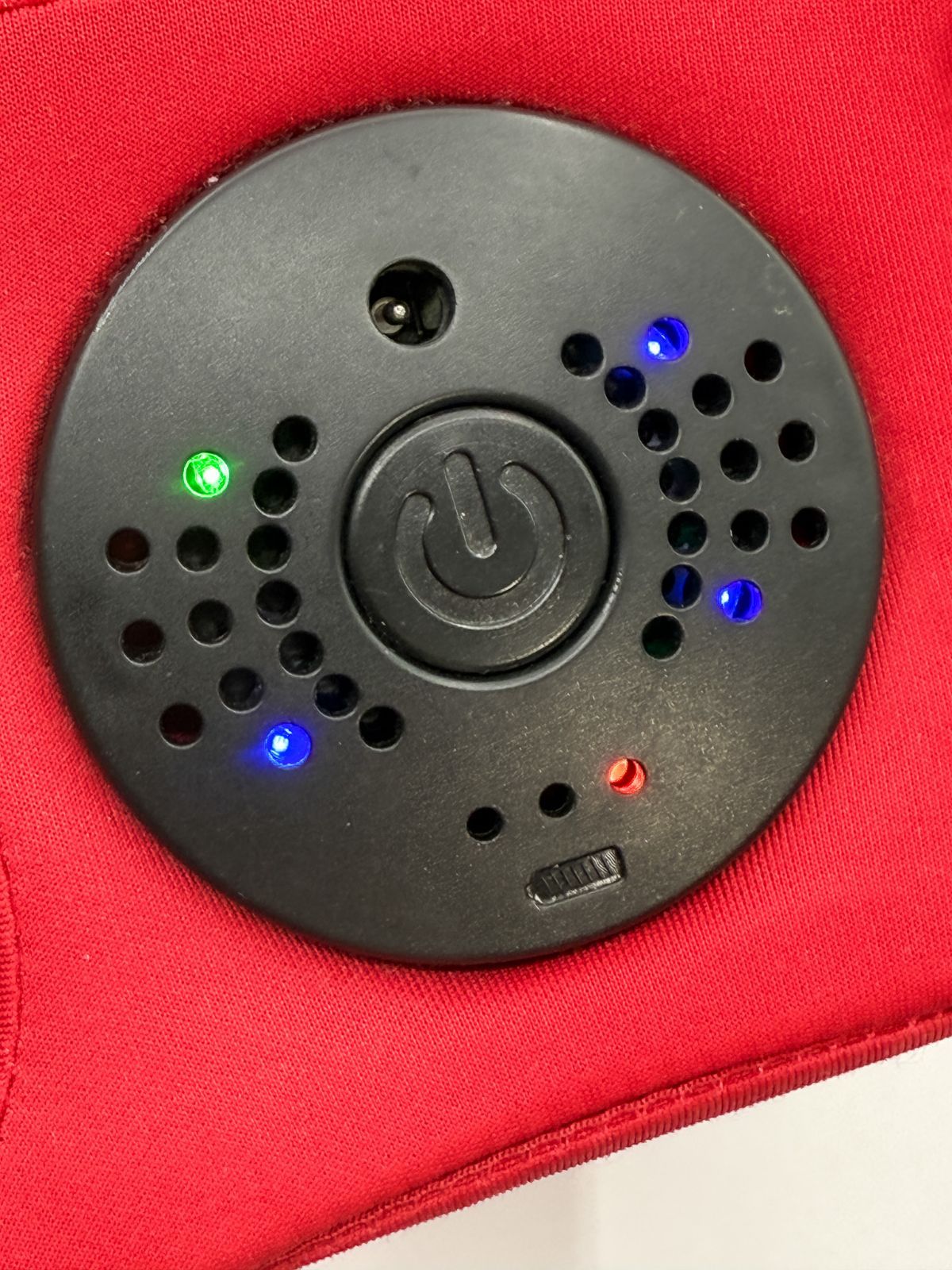 ジェットスリムボディ 振動マシン レッド系 電源アダプター付き