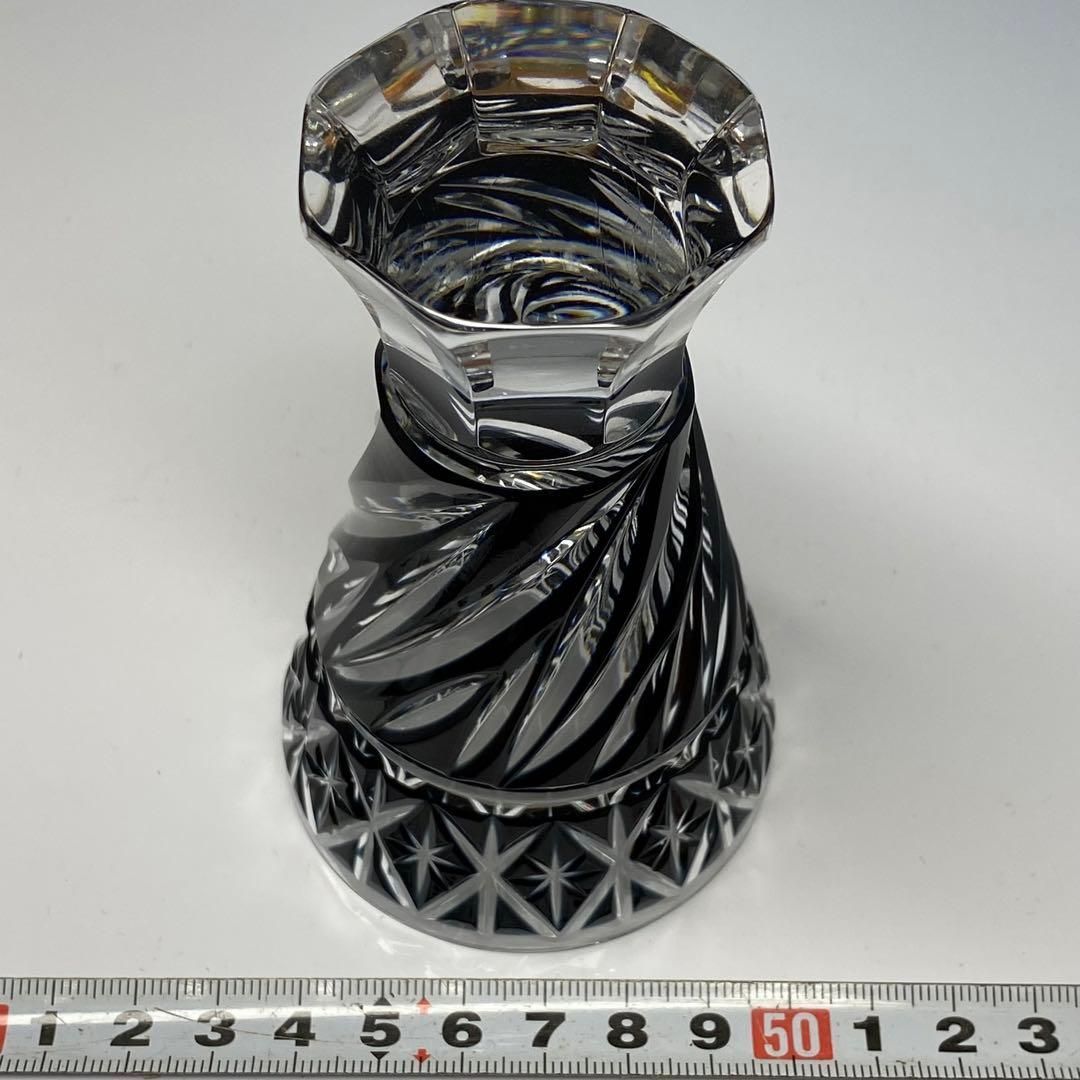 薩摩びーどろ工芸 切子 凛禅B 高さ10.4cm 東H6-0609☆1F - メルカリ