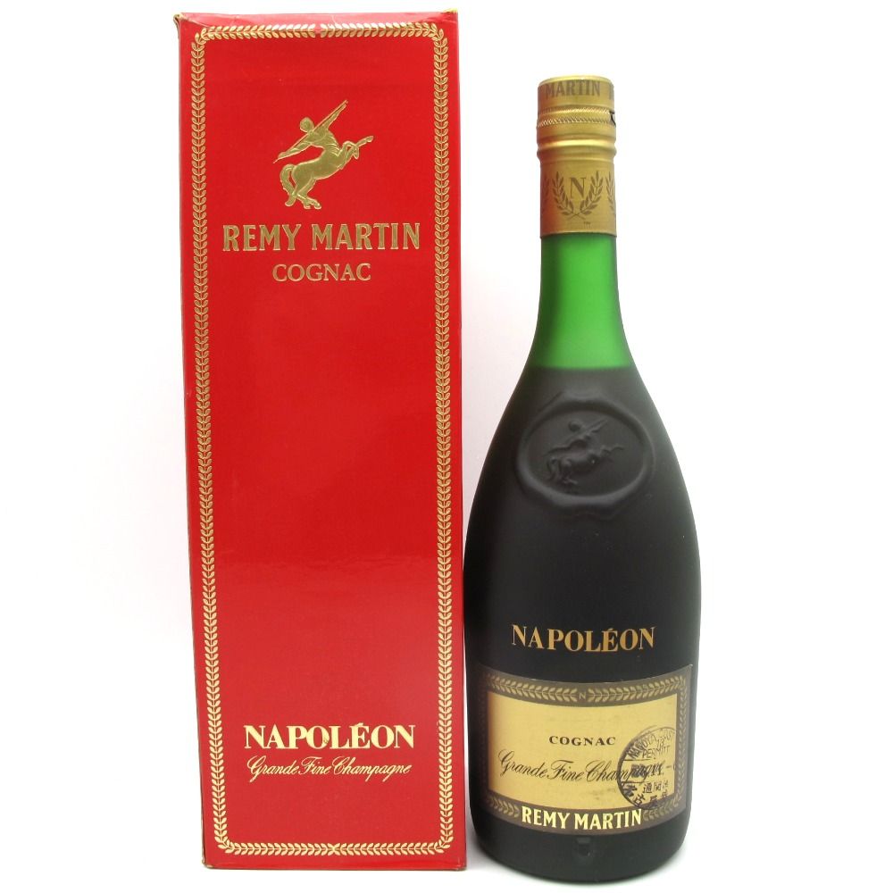 REMY MARTIN レミーマルタン ブランデー 旧 筆記体 Fine Champagne Cognac コニャック NAPOLEON ナポレオン  700ml 40％ 洋酒 古酒 未開栓 - メルカリ