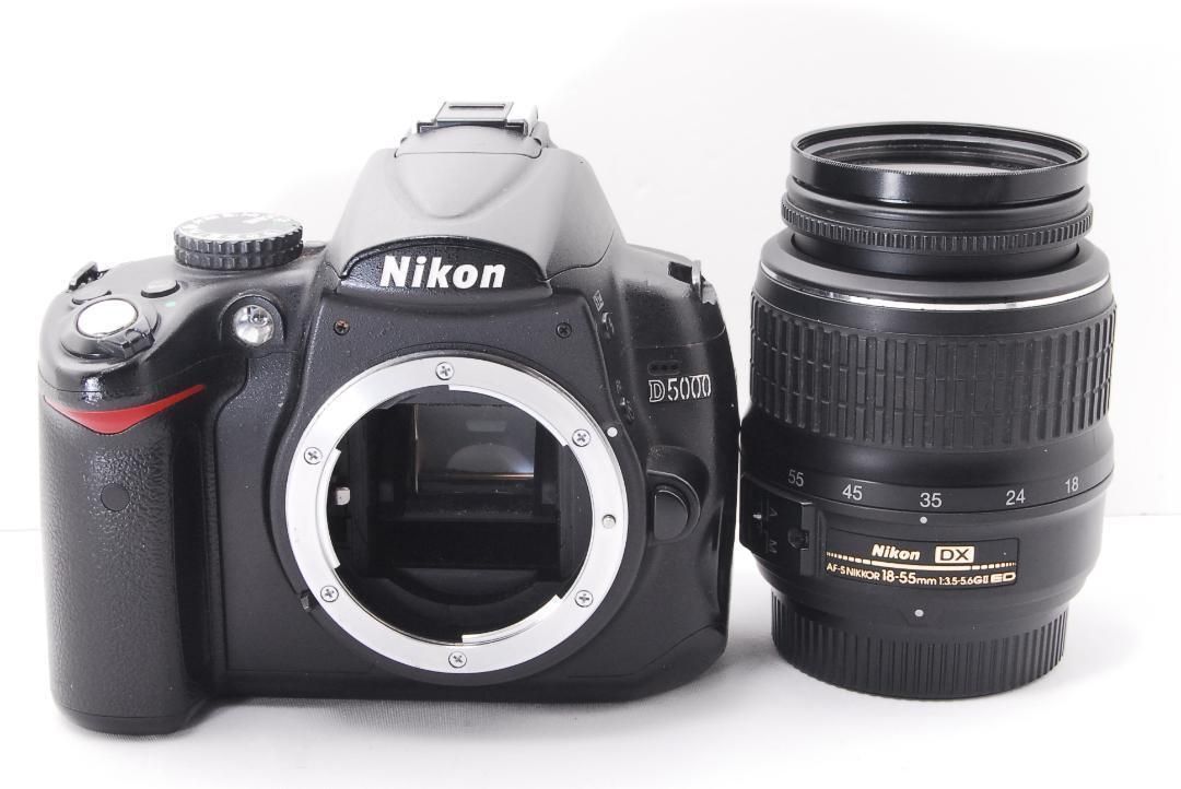 ✨ Nikon D5000 ニコン 一眼レフ カメラ スマホ転送 125k1409 - メルカリ