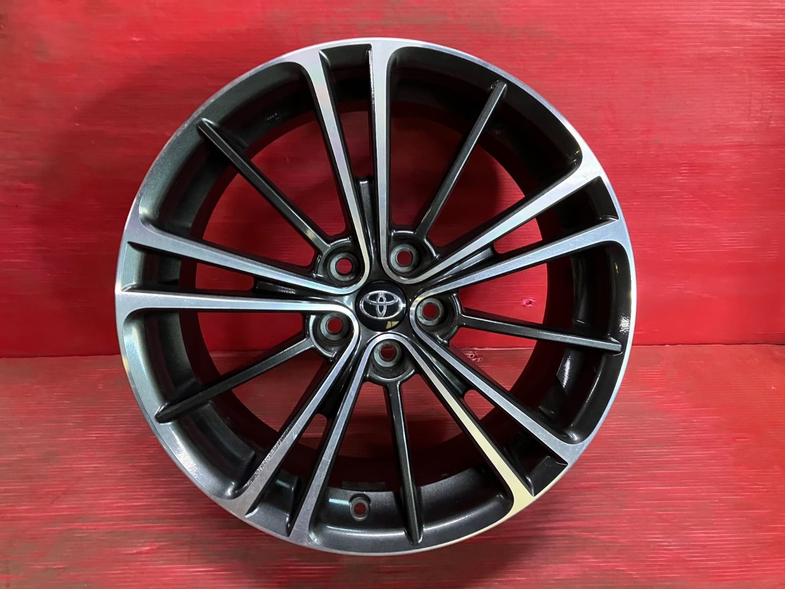 ホイール 17x7.0 48 100 5H トヨタ ZN6 86純正 4本SET