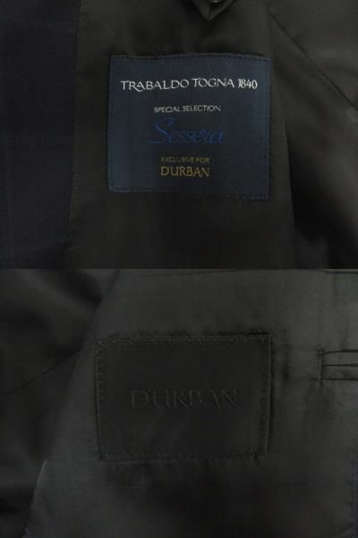 ウィンドウペンチェック ネイビー