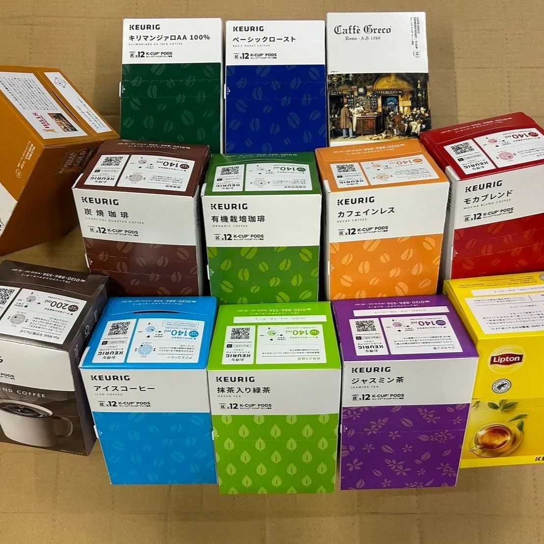 お買い得商品～キューリグ Kカップ KEURIG K-CUP 選べる4箱セット