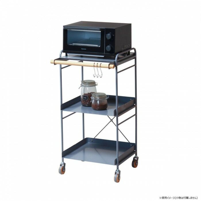 弘益 KOEKI MASH リヴ スチールワゴン グレー LIVSW3GR