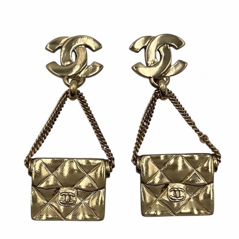 CHANEL GP イヤリング シャネル ココマーク GP イヤリング(両耳用) 01P ゴールド