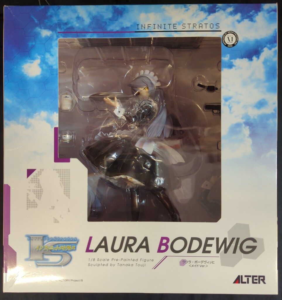 新品 アルター IS インフィニット・ストラトス ラウラ メイドVer. ラウラ・ボーデヴィッヒ メイドVer. (フィギュア) - ホビー