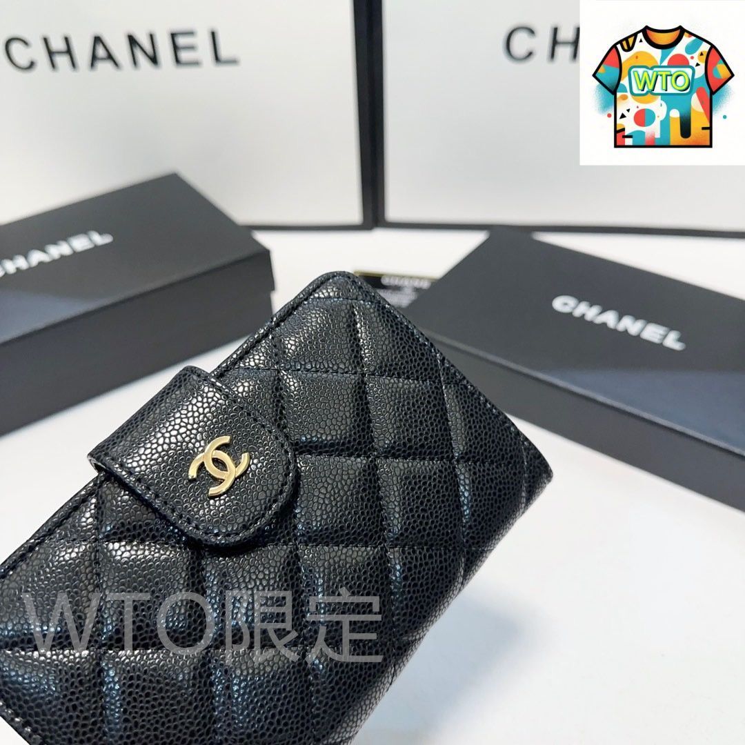 CHANEL　長財布　キャビアスキン　 　クラシック　　シャネル 楽天市場】シャネル 長財布 二つ折り ボーイシャネル 黒 ブラック
