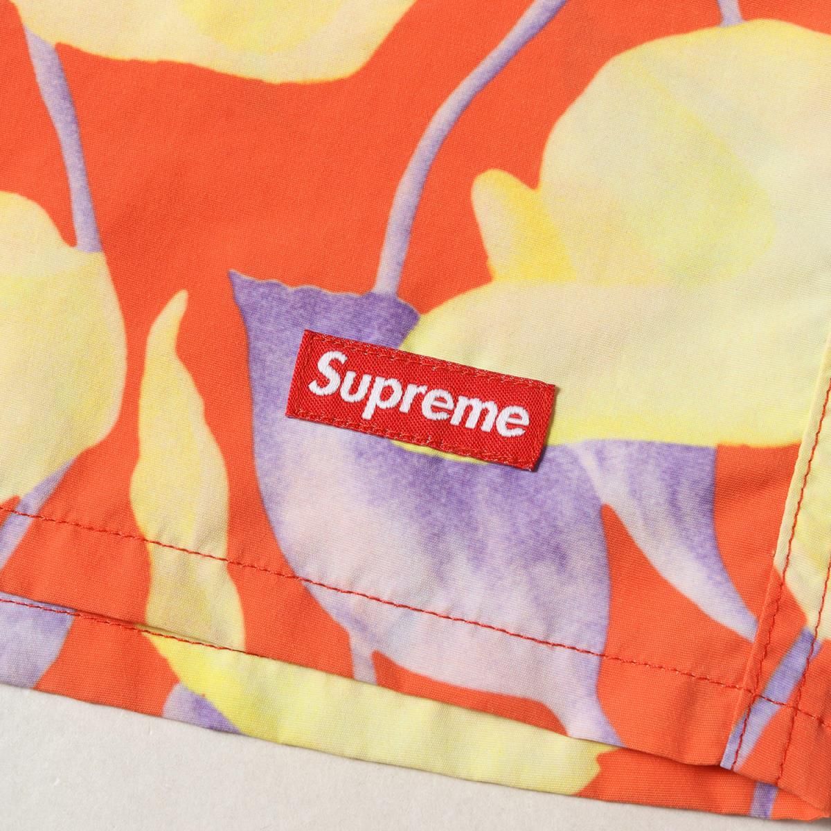 新品 Supreme シュプリーム パンツ フラワー 柄 ナイロン