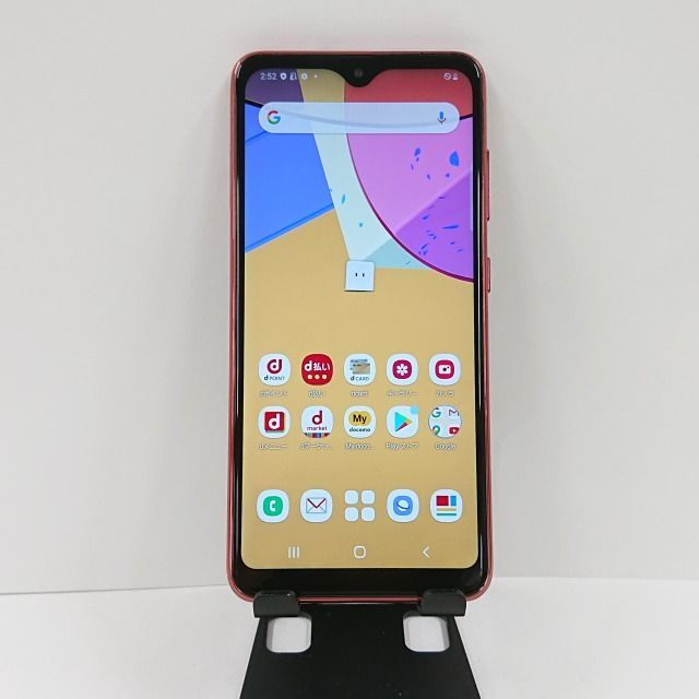 Galaxy A21 SC-42A docomo レッド 送料無料 本体 c07394