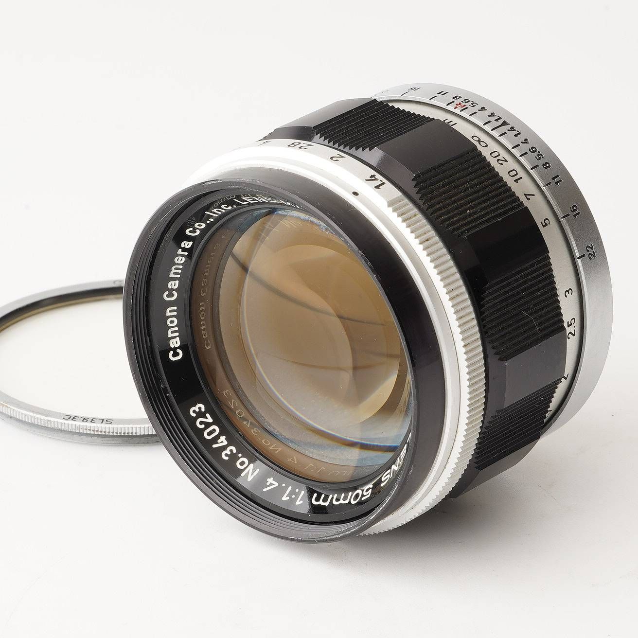 キャノン L39 レンズ F1.4 ライカマウント キヤノン Canon 50mm F1.4 ライカ L39マウント - メルカリ