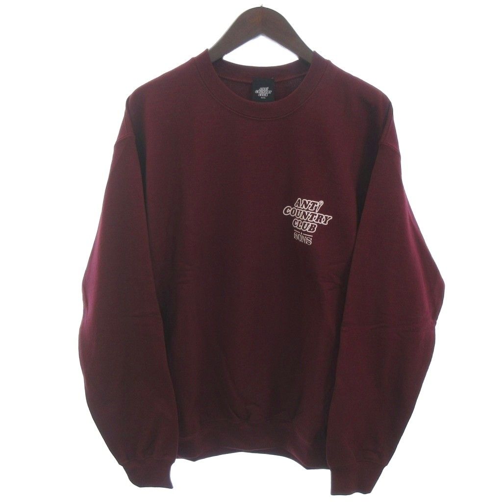 パーリーゲイツ 長袖トップス ストレッチ クルーネック リブニット