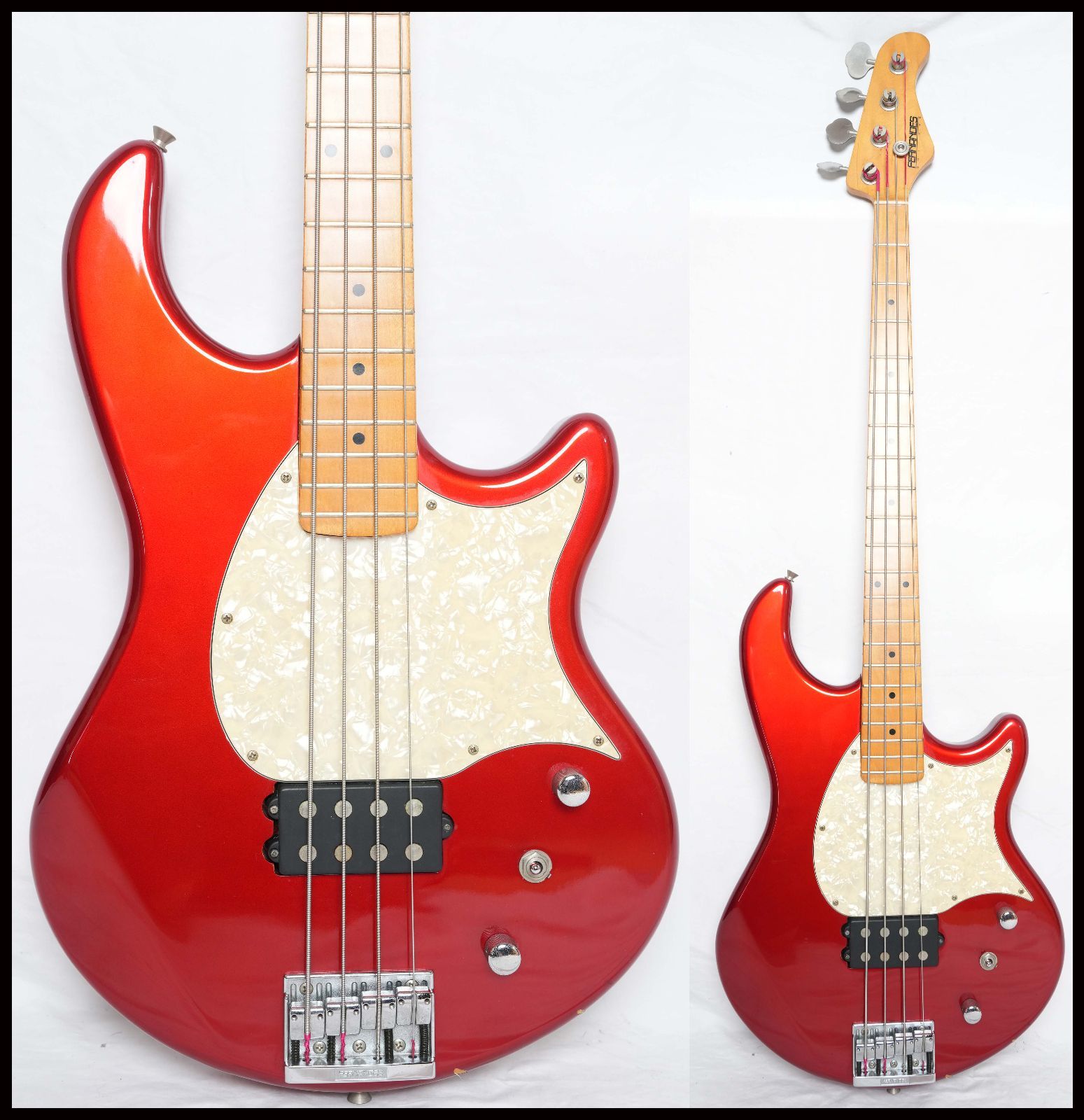 FERNANDES FSB-65 ATLAS 4X MR メタリックレッド 輸出向けモデル Sting Ray風