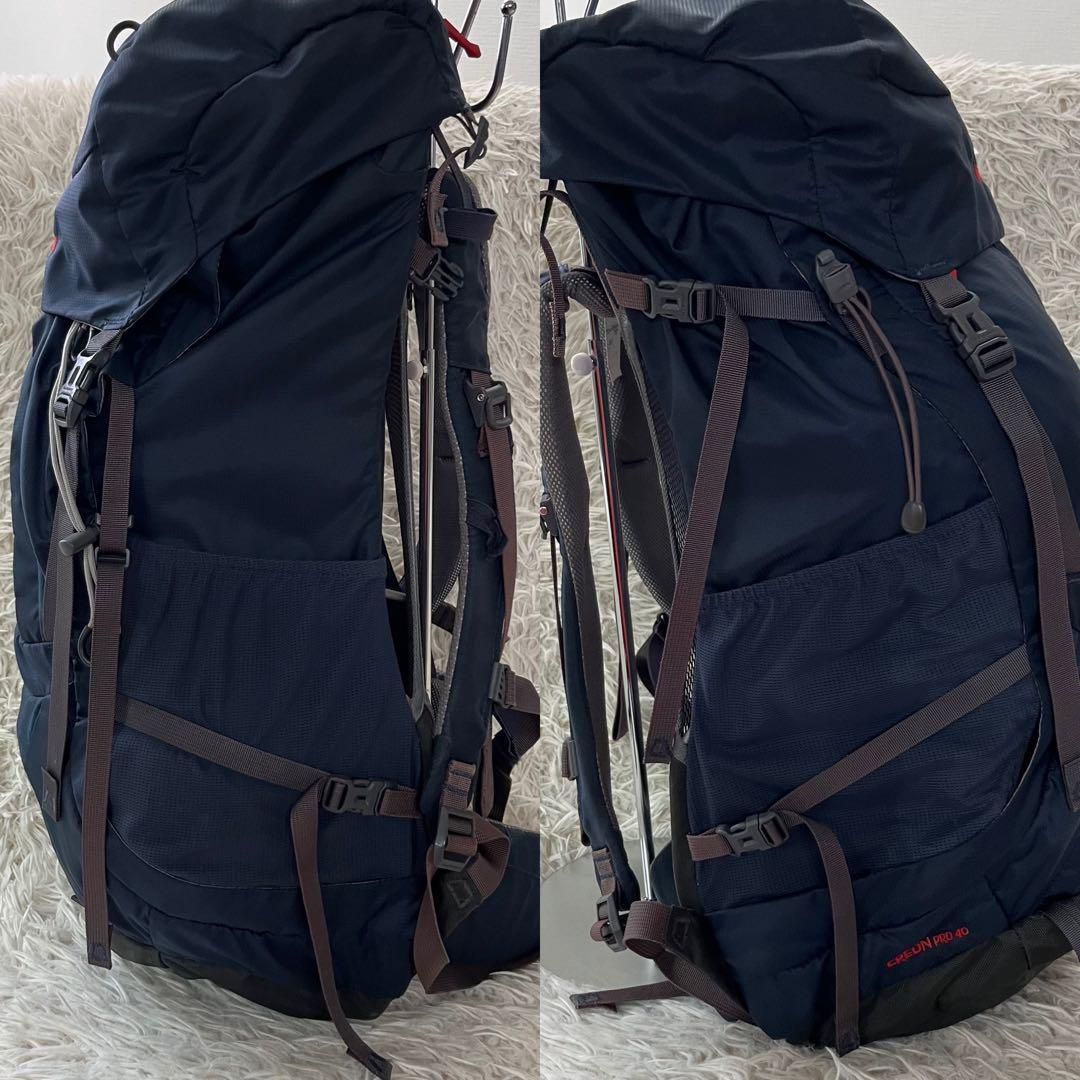 希少】 MAMMUT CREON PRO 40 マムート クレオン プロ 40L 大容量 バックパック レインカバー付き ネイビー 登山トレッキング  メンズ - メルカリ