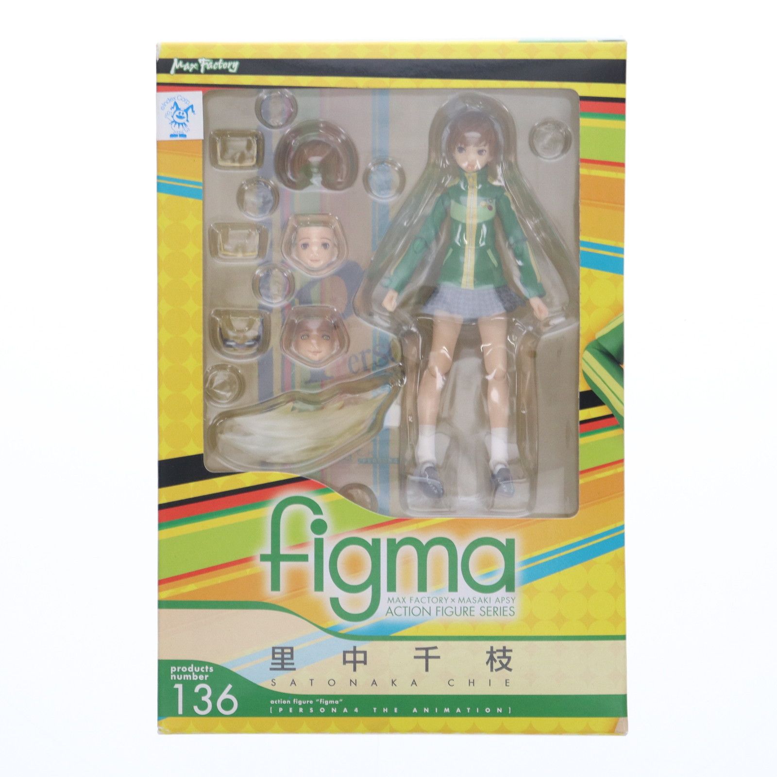 Max Factory - figma(フィグマ) 136 里中千枝(さとなかちえ) TVアニメ「ペルソナ4」 完成品 可動フィギュア マックスファクトリー figma(フィグマ) 136 里中千枝(さとなかちえ) TVアニメ