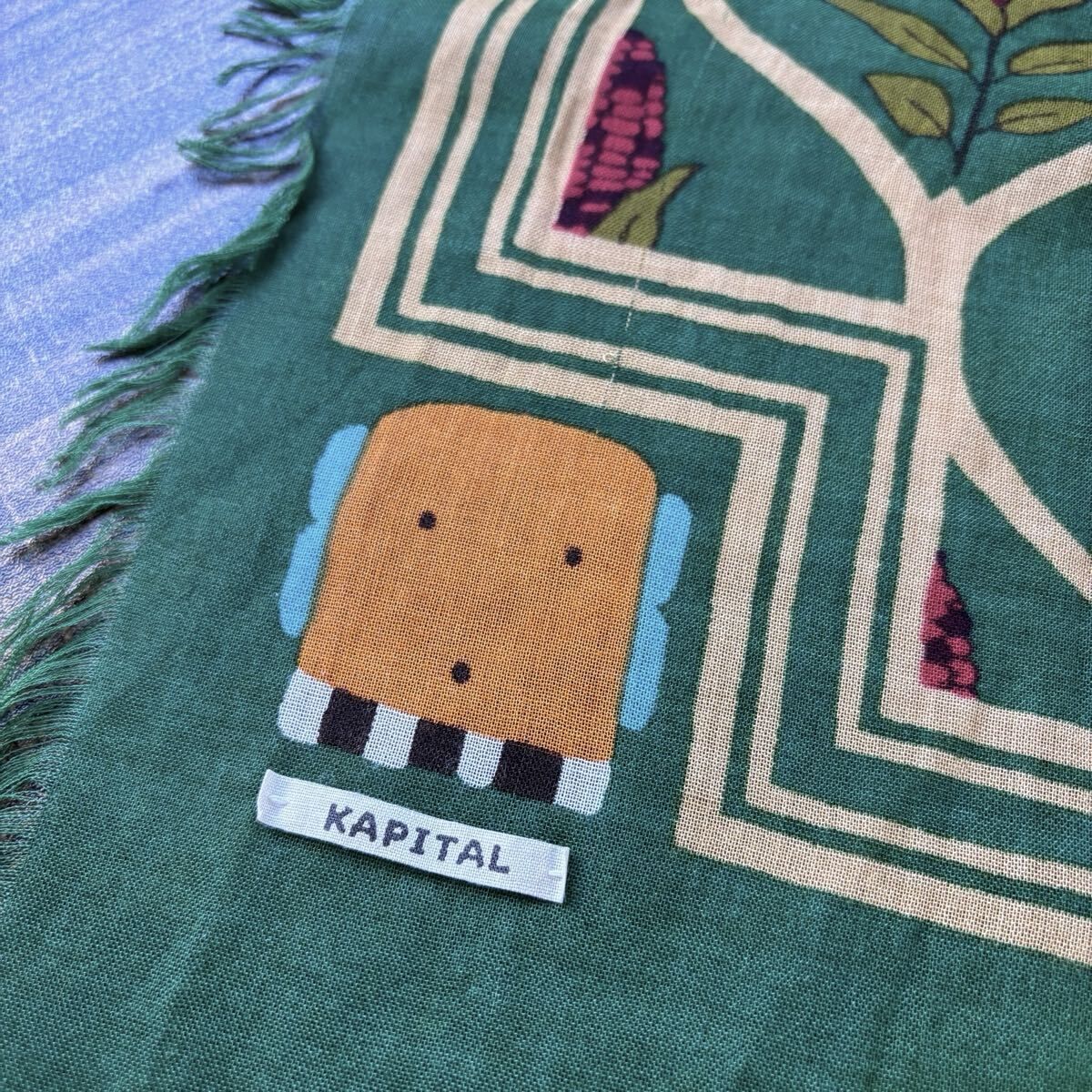 KAPITAL キャピタル レーヨン 柔らか素材 フリンジ ディスコ