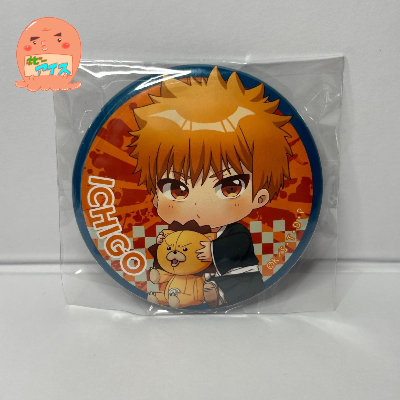 BLEACH 黒崎一護 コン ぎゅぎゅっと 缶バッジ - メルカリ