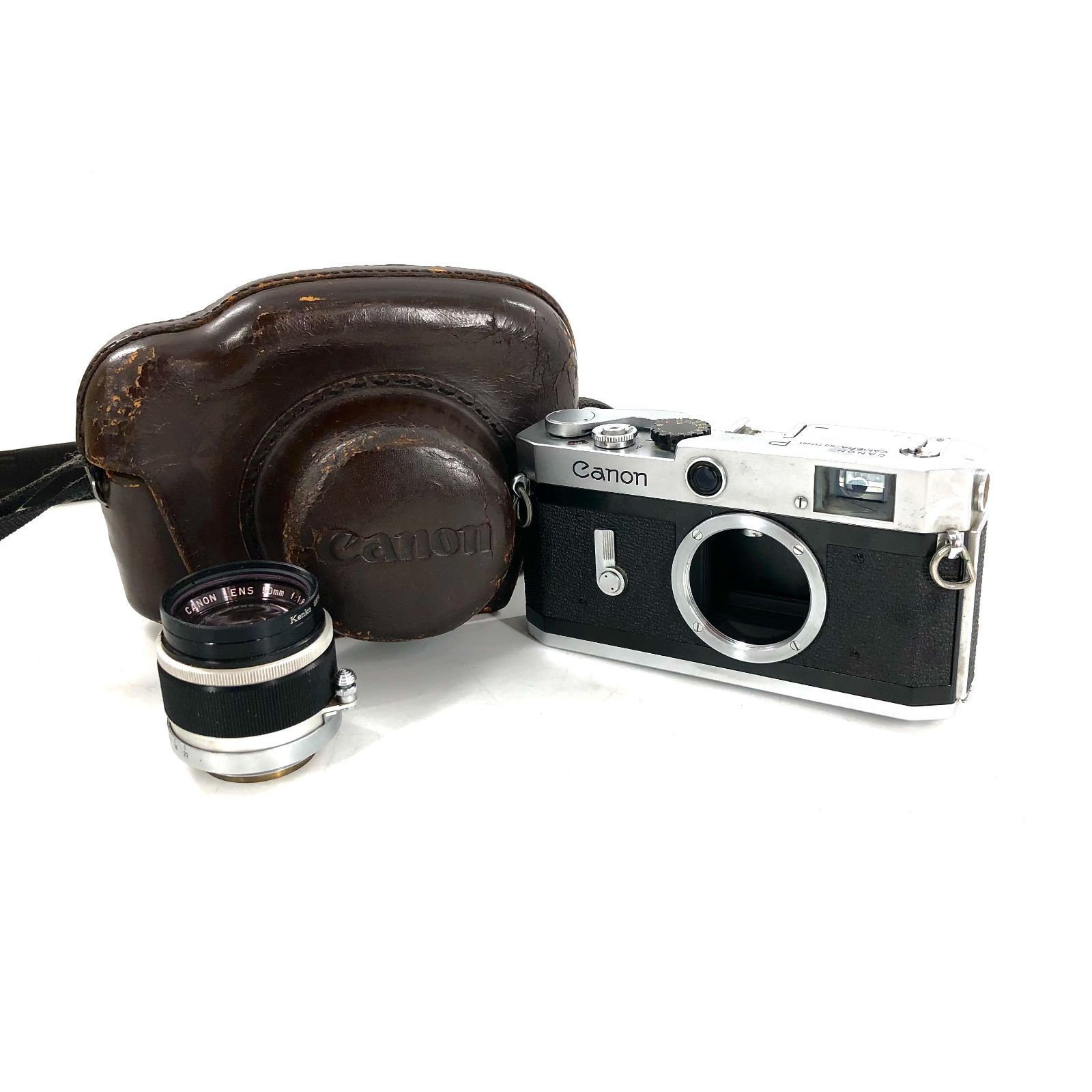 【完動品】Canon P フィルムカメラ 人生初のキヤノン。Canon P（ポピュレール）を買ってしまった