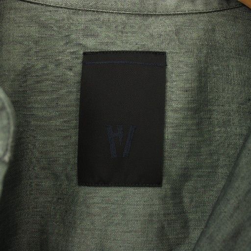 ヒューベント HUM VENT ボタンダウンシャツ 長袖 2 緑 HV302001ER /TK  