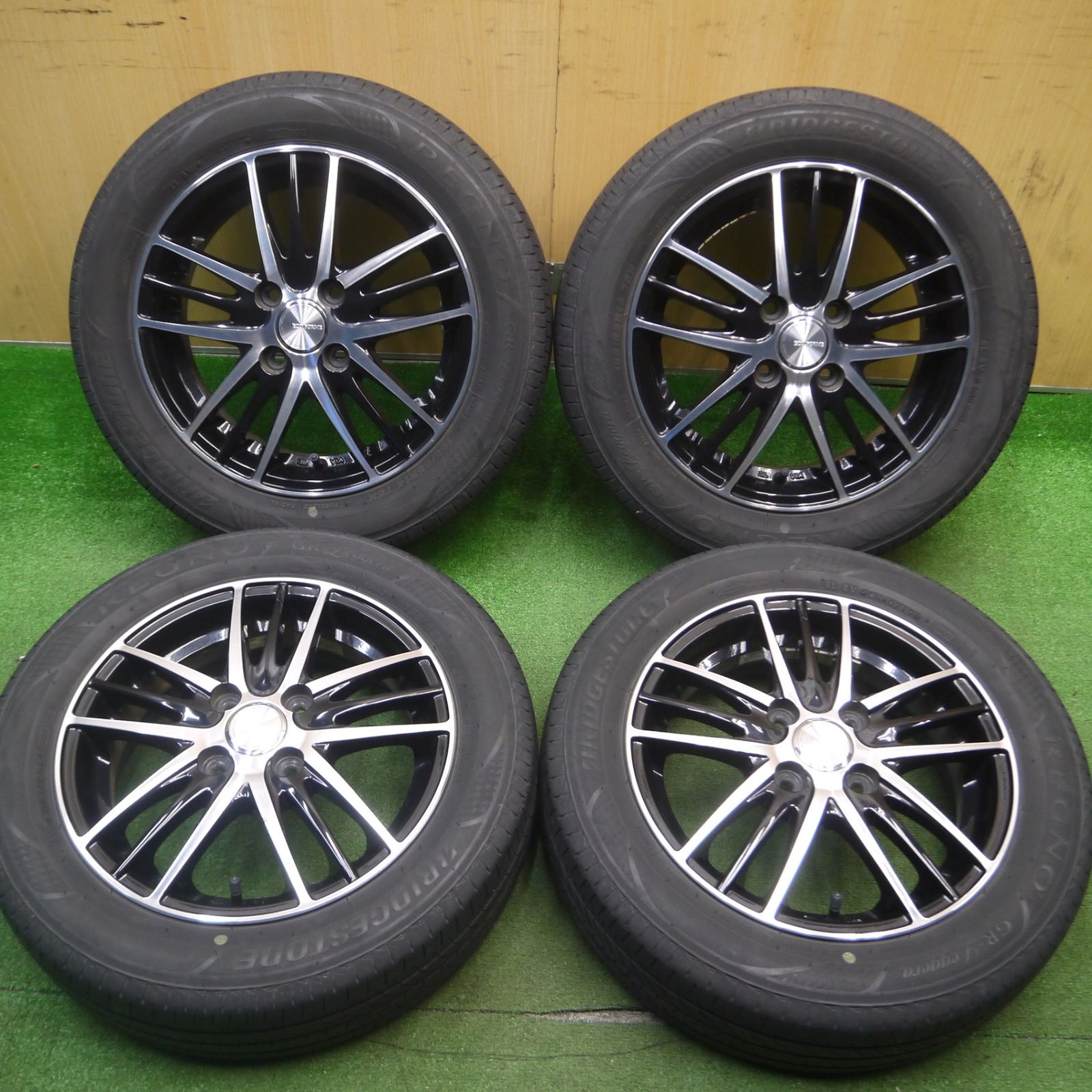 [送料無料] 4本価格155/65R14 ブリヂストン レグノ GR-Leggera ECO FORME エコフォルム 14インチ PCD100/4H5012701Hノ