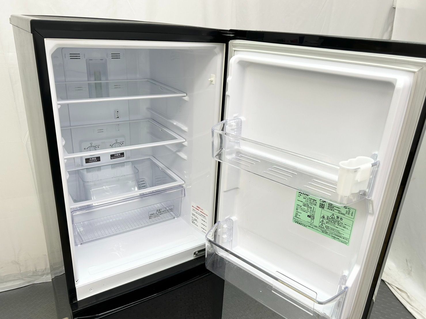冷蔵庫 MR-P15E-S1 146L 2020年製 三菱電機 2ドア冷蔵庫 146L MR-P15E