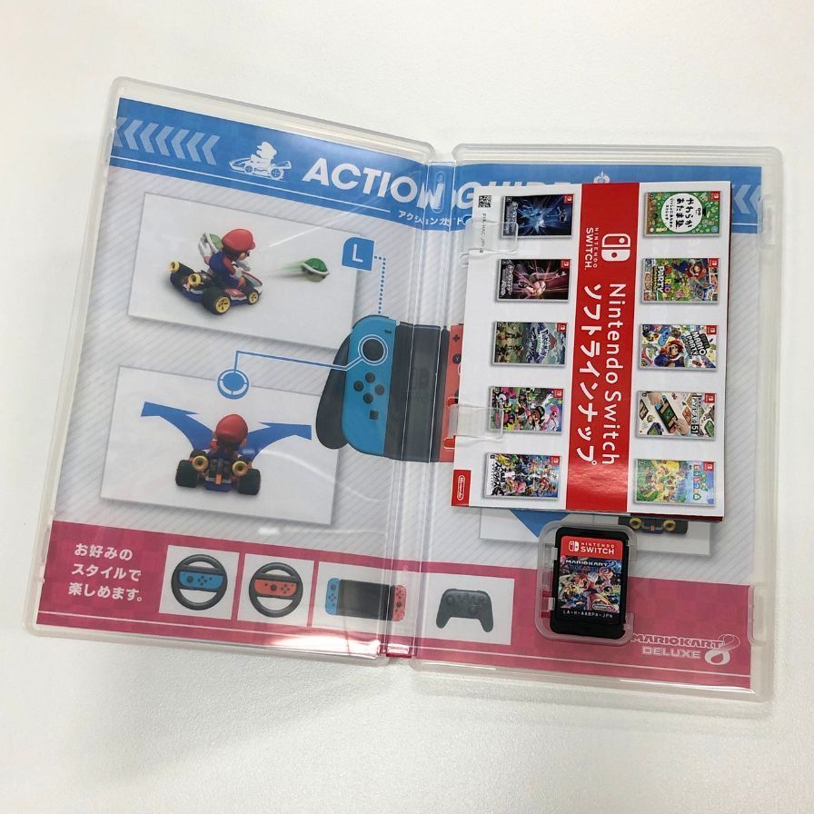 【中古品】Nintendo Switch 本体+マリオカート8 デラックス+α マリオカート デラックス 8 ニンテンドースイッチソフト【AFI10