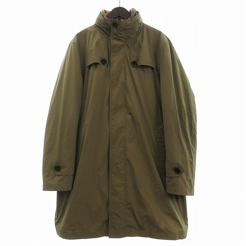 バーバリー ロンドン BURBERRY LONDON 美品 コート ロング スタンド 