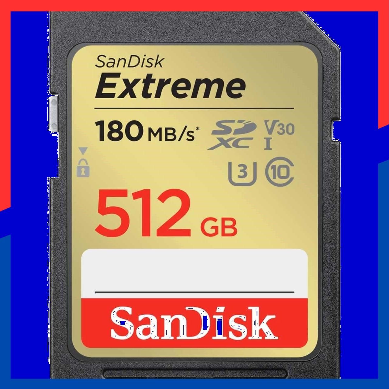在庫処分 正規品 SDカード 512GB サンディスク SDXC Class10 UHS-I U3 V30 SanDisk Extreme SDSDXVV-512G-GHJIN 簡易デザインパッケージ メーカー無期限