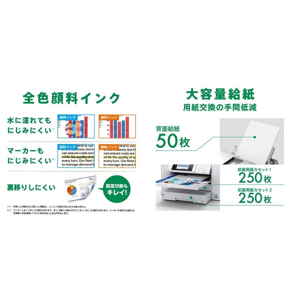 エプソン プリンター A3ノビ対応ビジネスインクジェットカラー複合機 FAX PX-M6011F コンパクト 2段カセットモデル