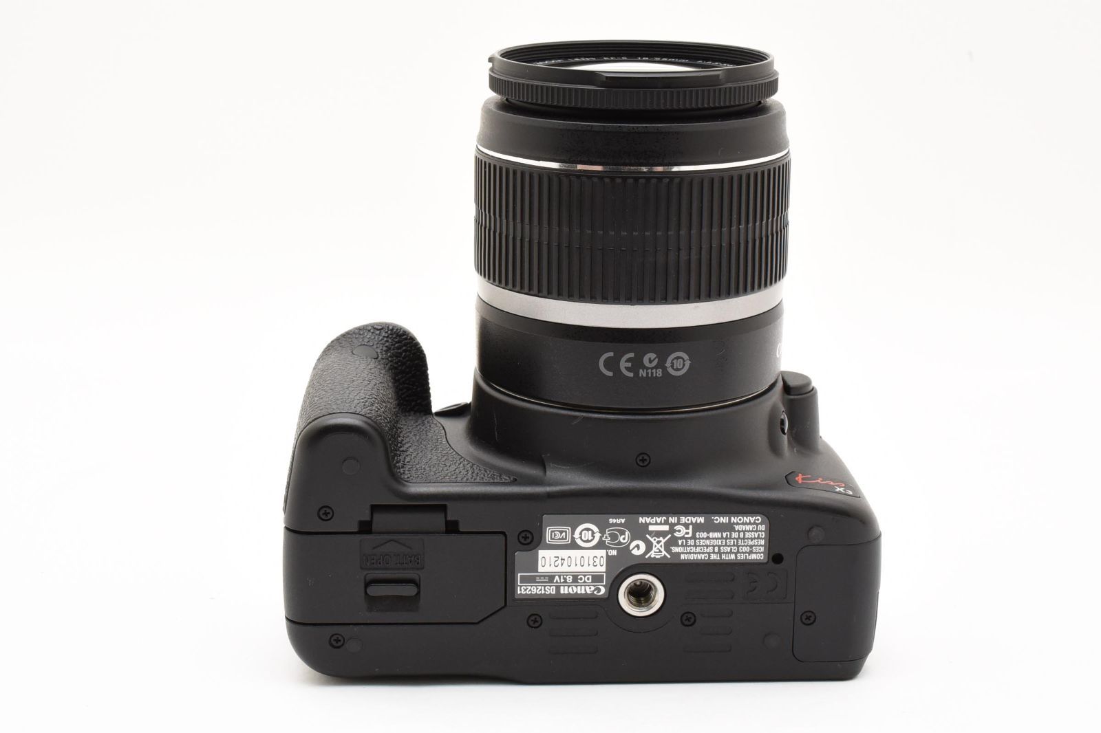 返品保証】☆良品☆ キャノン Canon EOS Kiss X3/EF-S 18-55mm IS 