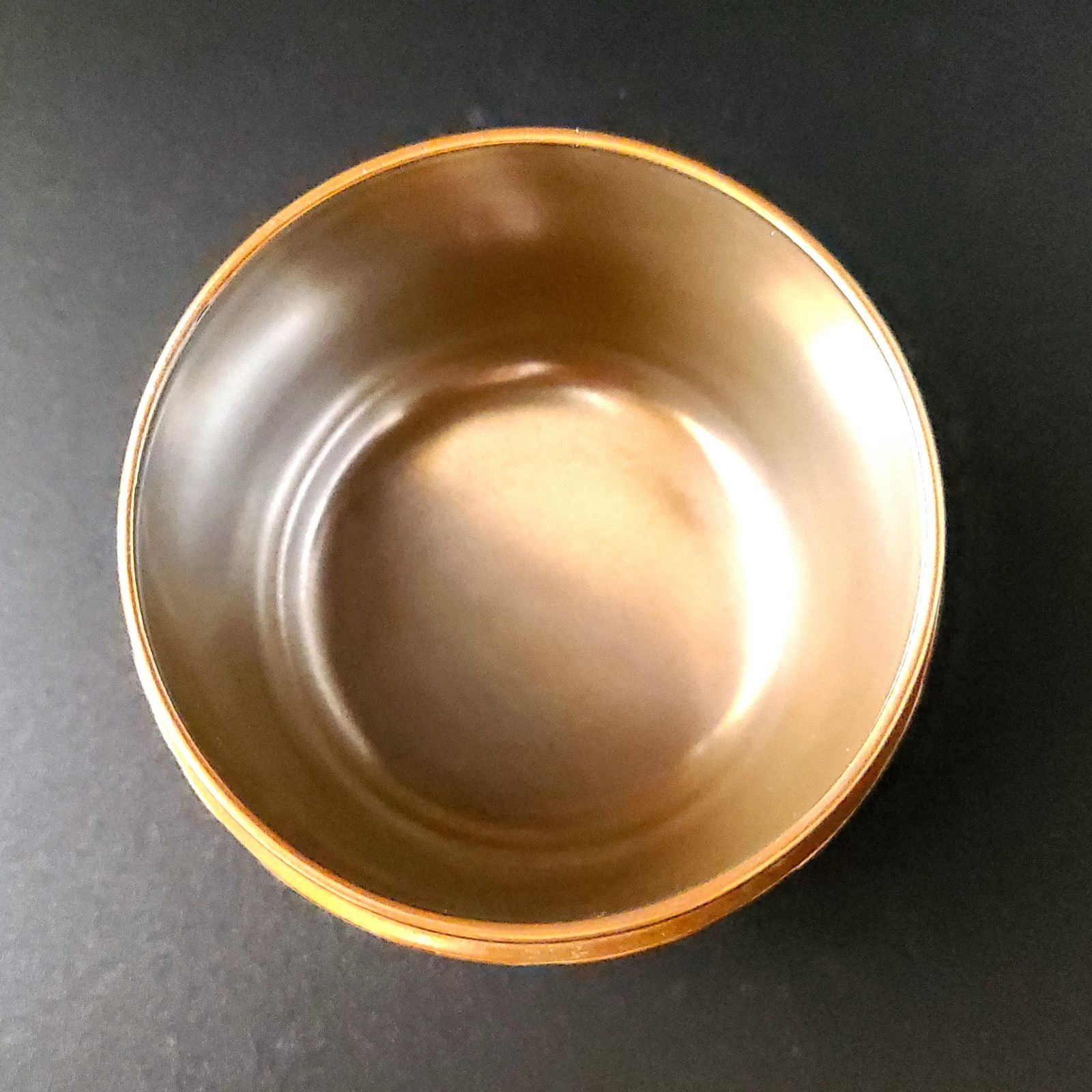 未使用品 茶道具 内銀 夕顔蒔絵 棗 岡澤伸之 共箱 二重箱 山中塗 薄茶