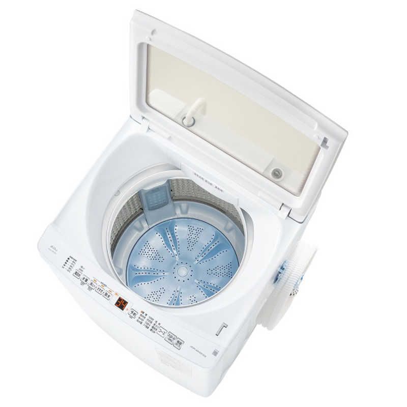 標準セッティング無料 ♥ 配送無料 アクア AQUA 全自動洗濯機 洗濯8.0kg | 簡易乾燥 送風機能 | 上開き ホワイト AQW-V801-W