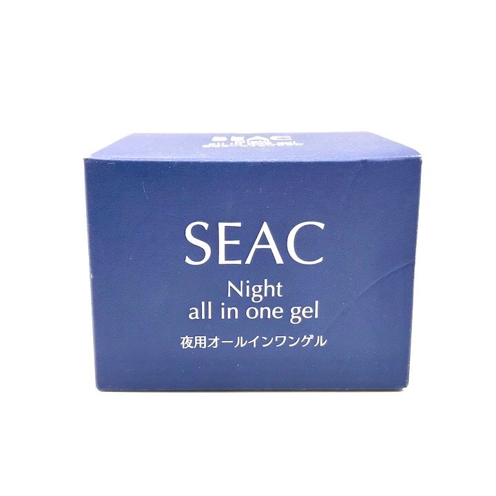 赤字超特価，格安 新品未使用 SEAC シーク 夜用オールインワンゲルS 夜用保湿ゲルクリーム 50ｇ ジェル クリーム スキンケア 基礎化粧品 m14625 フェイスクリーム