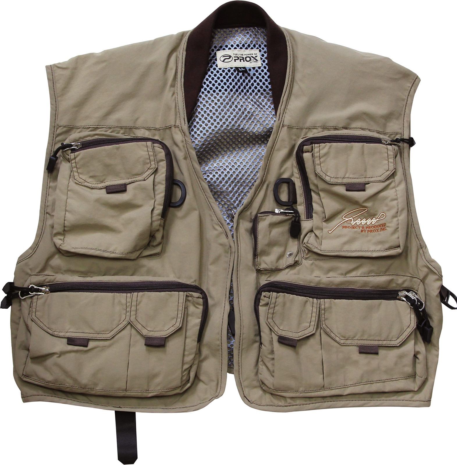 Size L_Color アッシュベージュ プロックス フィッシングベスト ショートベスト アッシュベージュ L