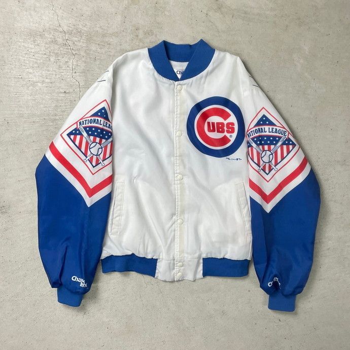 メジャー 80's MLB カブス STARTER USA製 ナイロンスタジャン size M