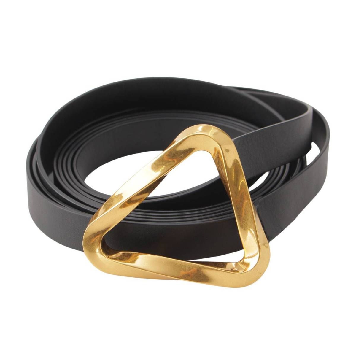 Bottega Veneta ボッテガヴェネタトライアングルバックルレザーベルト トライアングルベルト