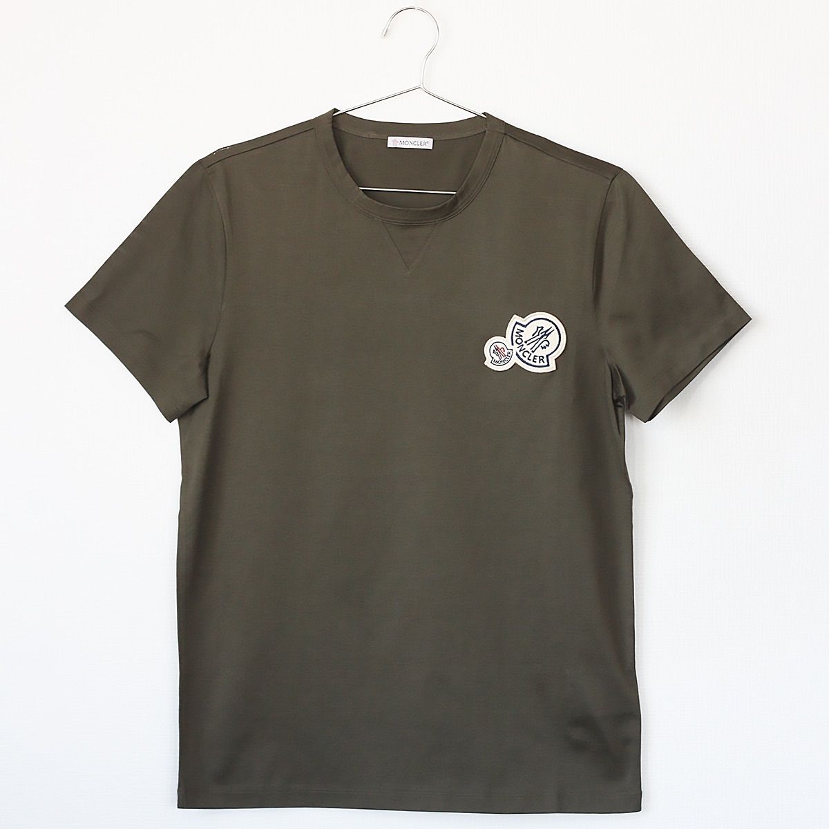 MONCLER モンクレール Tシャツ Maglia マリア カーキ S サイズ ダブル 