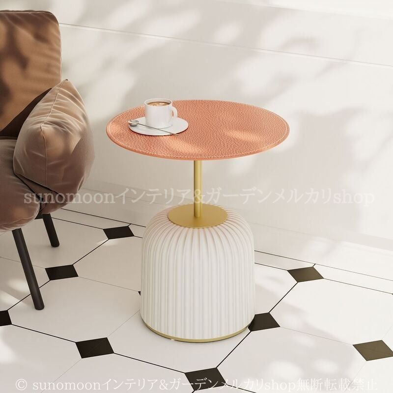 VONA wooden spindle CLAMP TABLE / LOW VONA wooden spindle CLAMP