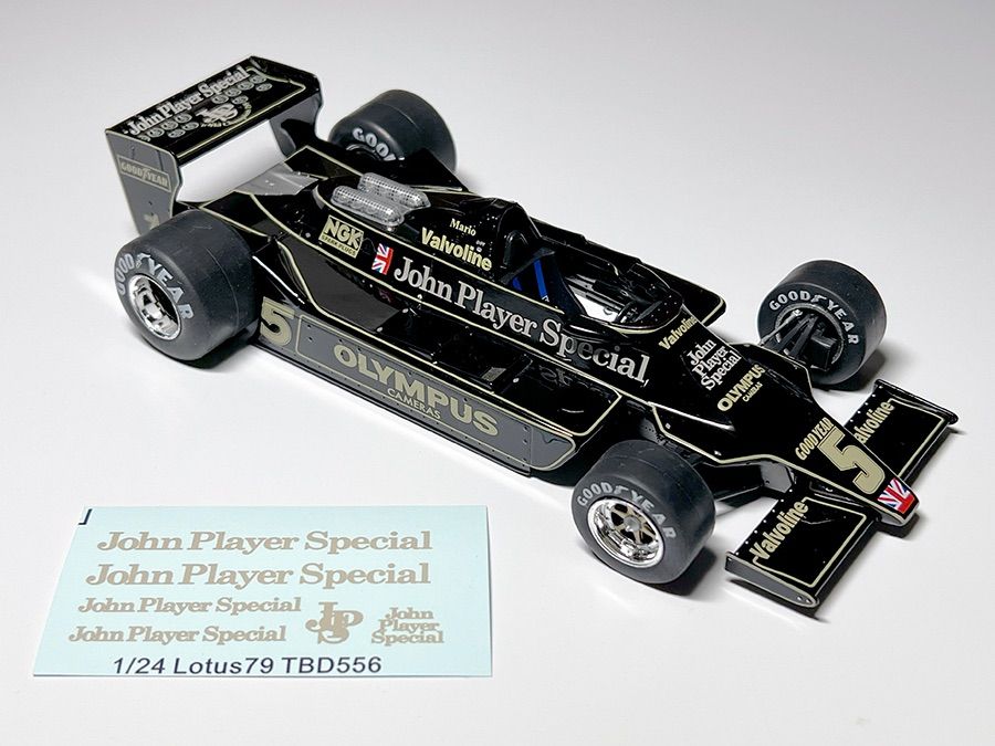 デアゴスティーニF1ミニカー対応 1/24 ロータス79 JPS タバコデカール - メルカリ