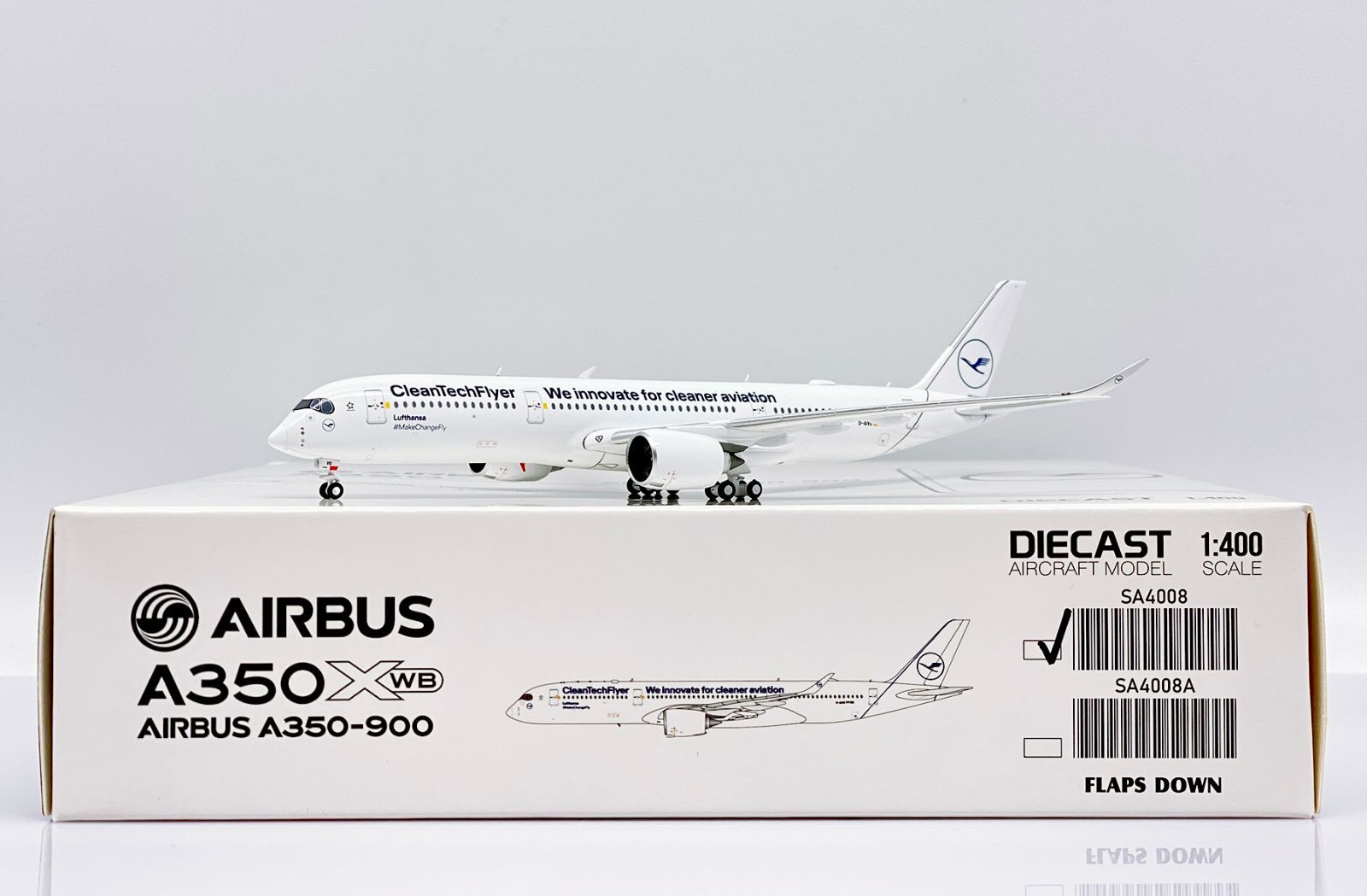 Jcwings ルフトハンザ航空 A350-900 D-AIVD 1/400 SA4008 - メルカリ