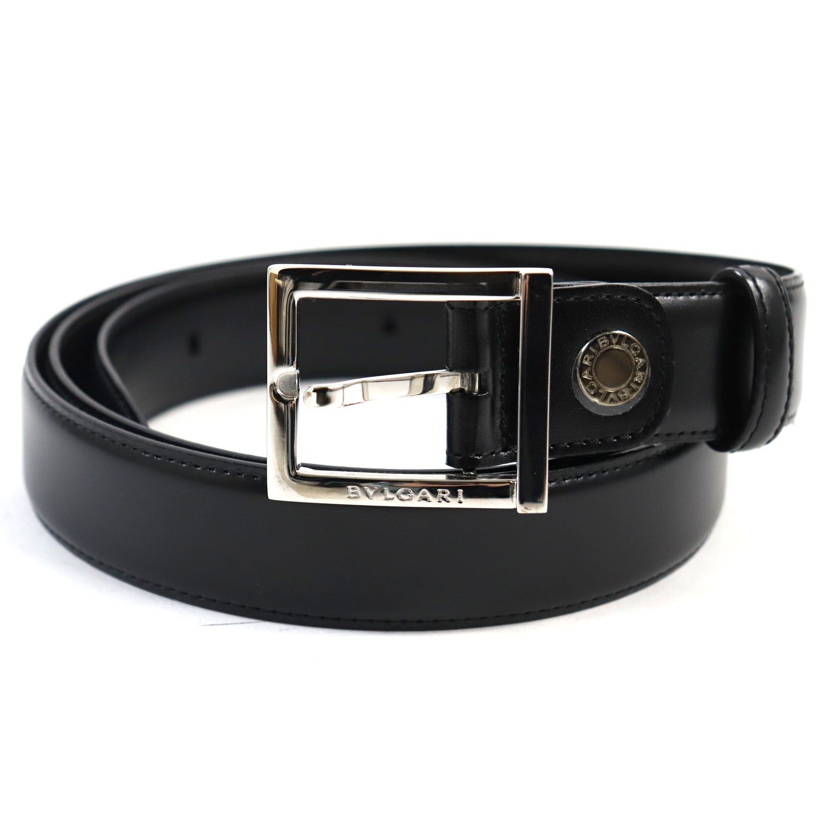 BVLGARI ブラック レザーベルト Amazon | BVLGARI (ブルガリ)ベルト メンズ ブルガリブルガリ
