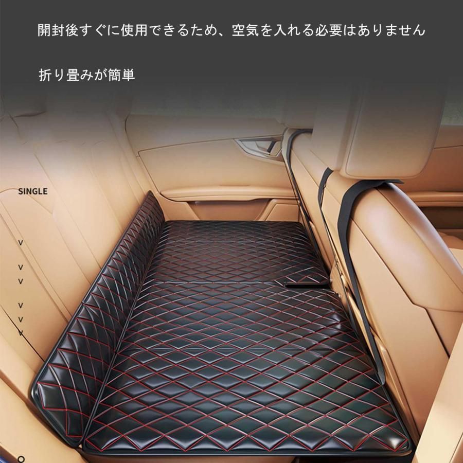 車中泊 マット マットレス キャンプ グッズ コンパクト 寝心地 アウトドア キャンプマット ダブルサイズ 車中泊マット 軽量 弾力 レジャー タンスのゲン エアーマット 190×65 車中泊マット アウトドアマット 防災グッズ キャンプ用品 枕付き 軽量 コンパクト 自動膨張 グリーン  35000031 00 (75013)