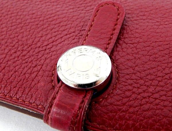 本物 エルメス/HERMES ドゴン 長財布 ボルドー org.jpg