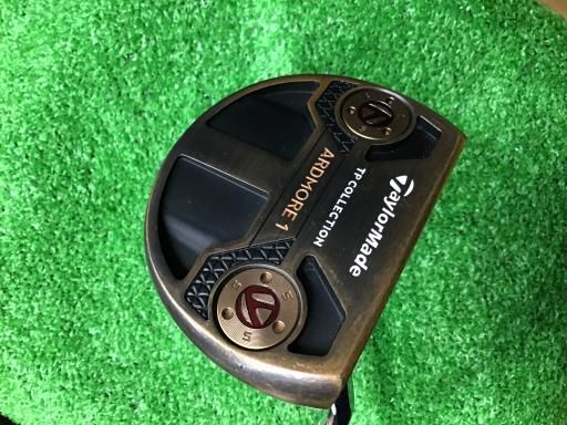 送料無料 テーラーメイド TP コレクション パター ブラックカッパー JUNO ジュノ 34インチ ラムキングリップ 2018年モデル 美品 テーラーメイド TPコレクション SOTO パター 中古中古超美品